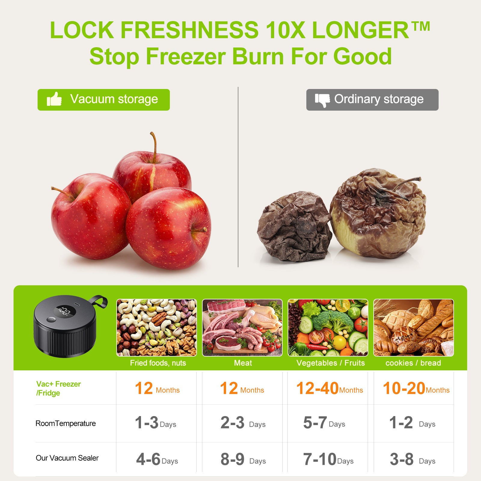 Automatic Electric Mason Jar Vacuum Sealer Black