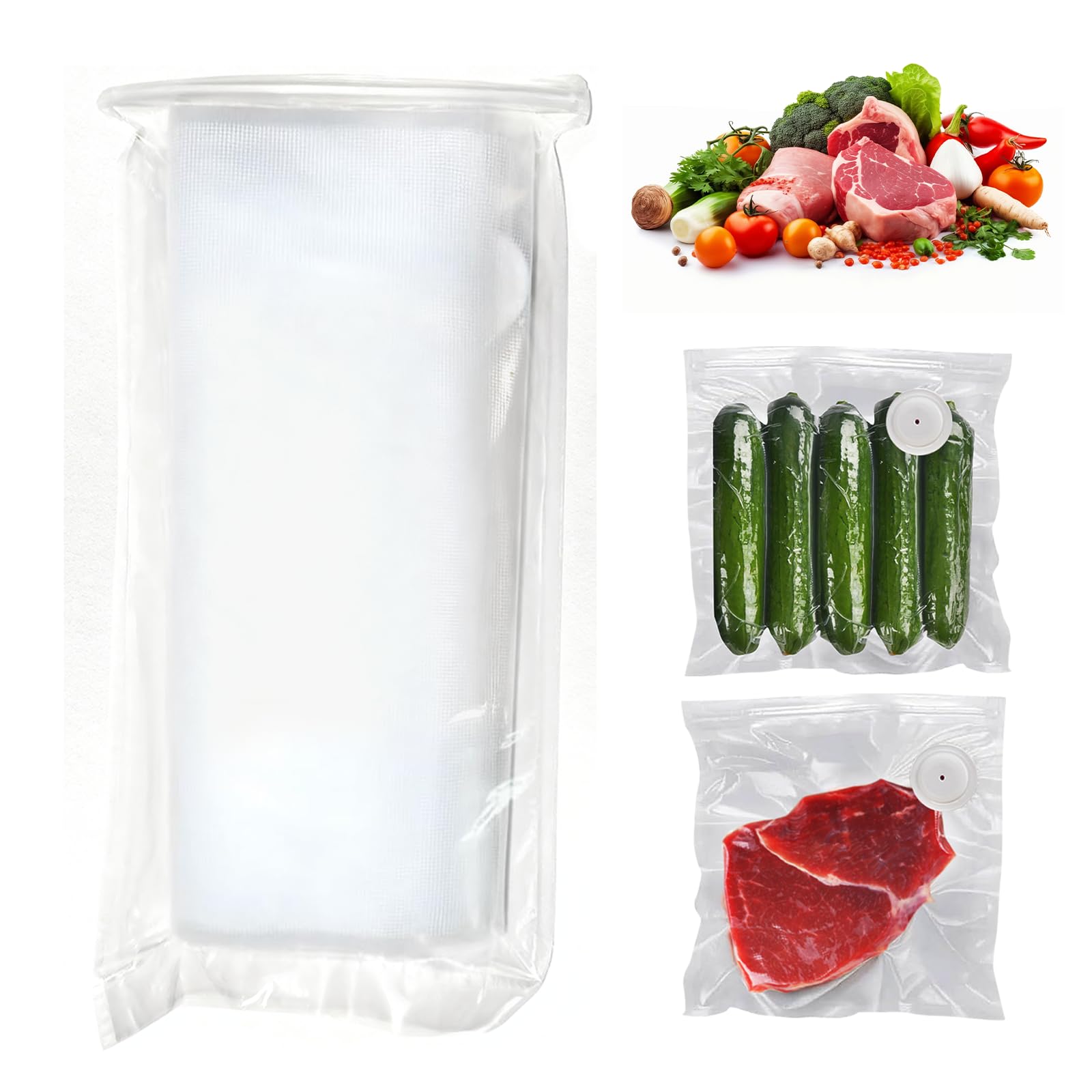 Mason Jar Vacuum Bags 10PCS