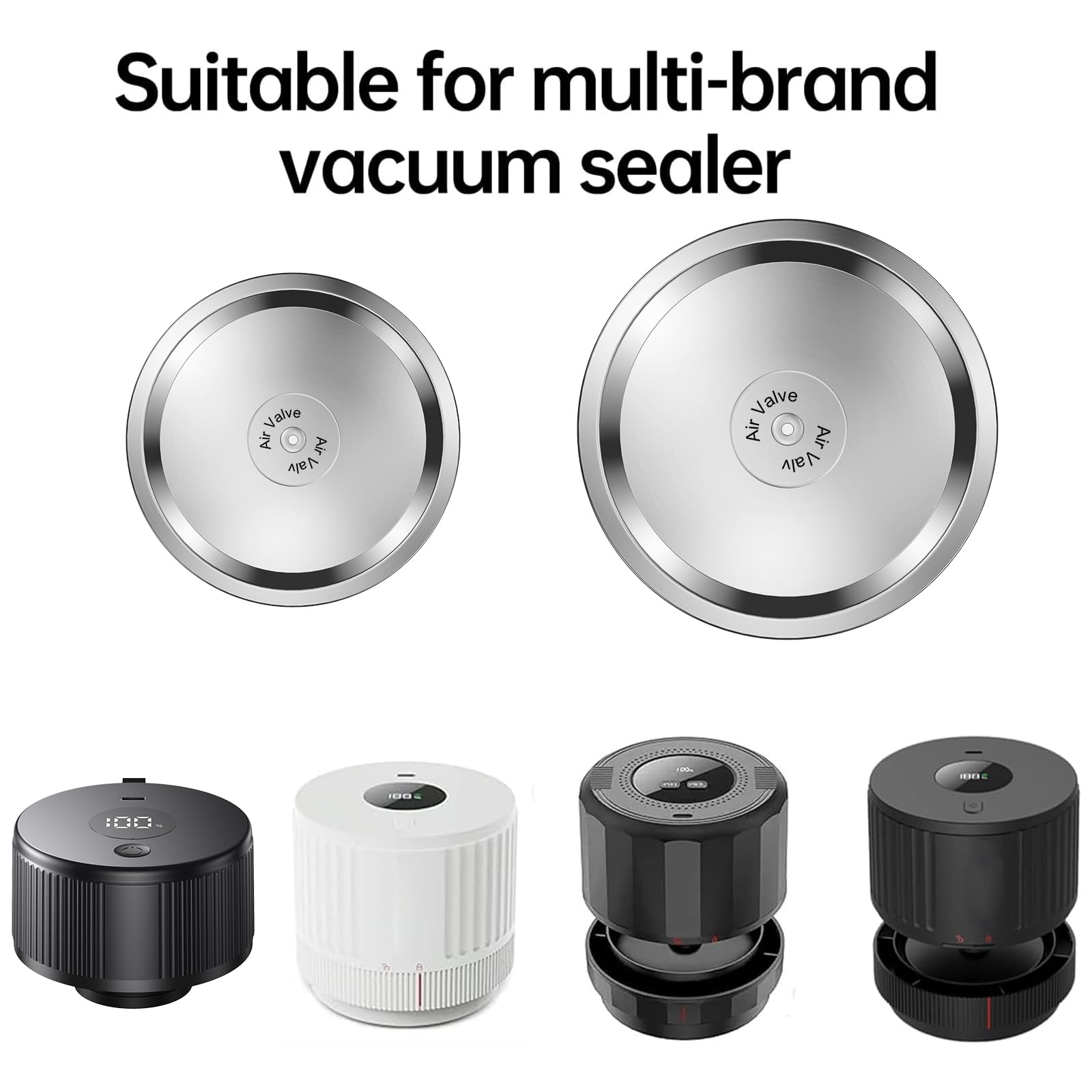 Wide Mouth Mason Jar Vacuum Lids 24PCS